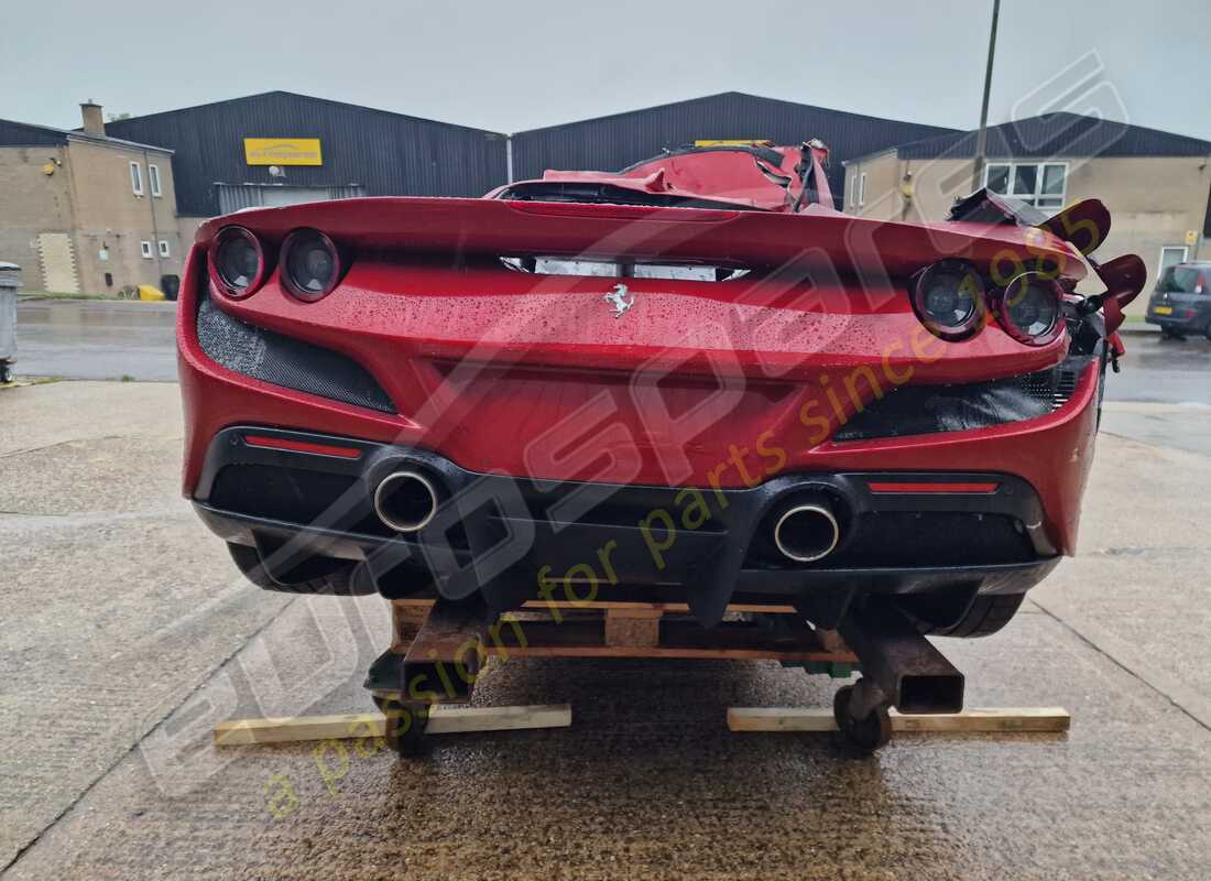 ferrari f8 tributo with 1,820 miles, being prepared for dismantling #4