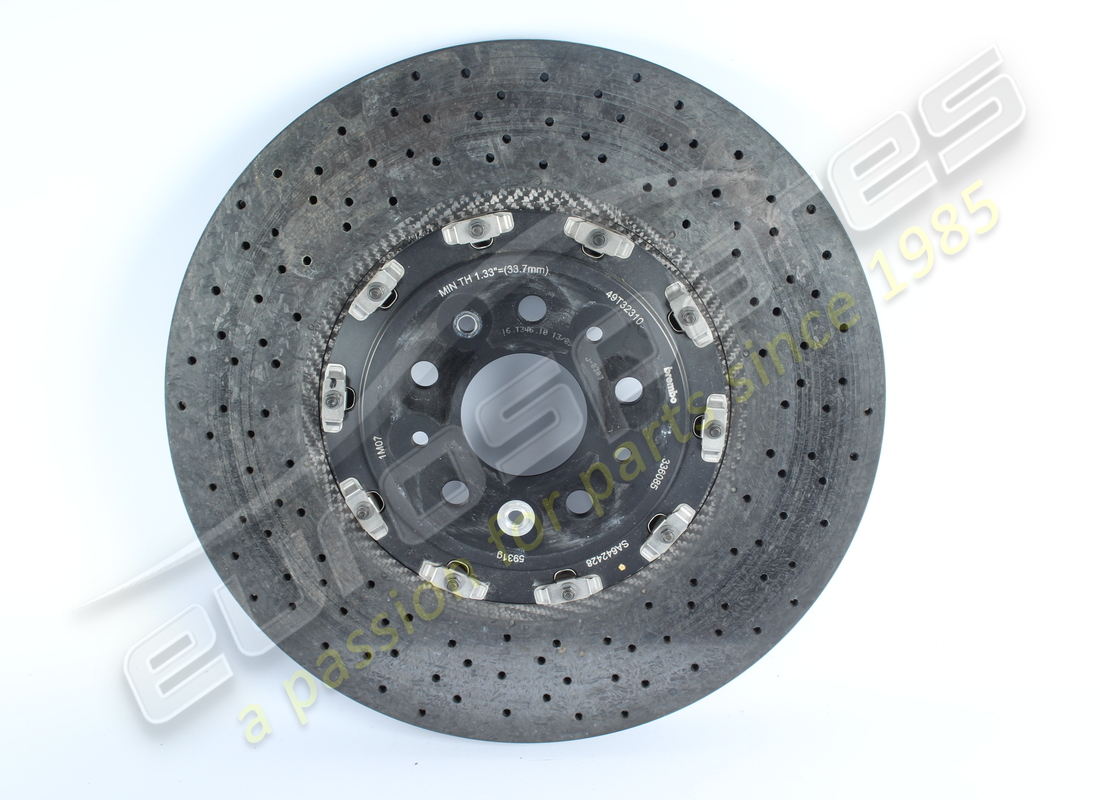 used ferrari brake disc part number 336085