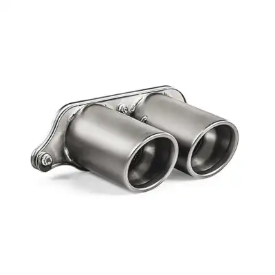 Akrapovic exhaust tips.