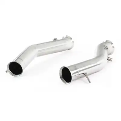 Kline inconel decat pipe set for the Ferrari F8.