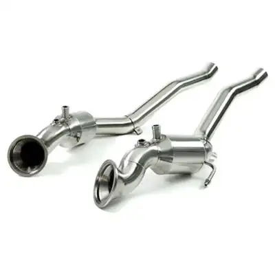 Kline valvetronic rear section exhaust system for the Ferrari 812 GTS.