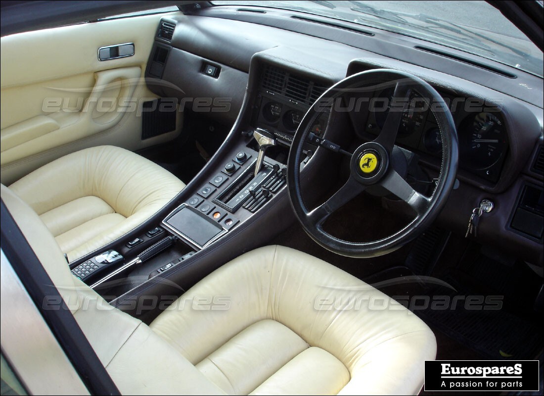 Ferrari 400i (1983 Mechanical) with 65,000 Miles, being prepared for breaking #7