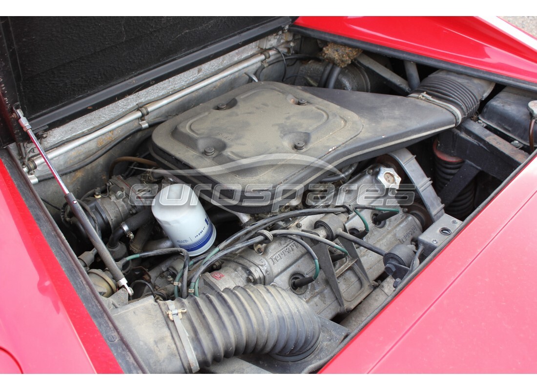 Ferrari 208 GT4 Dino (1975) with 25,066 Kilometers, being prepared for breaking #10