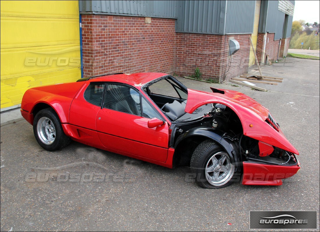 Ferrari 512 BB with 15,936 Miles, being prepared for breaking #2