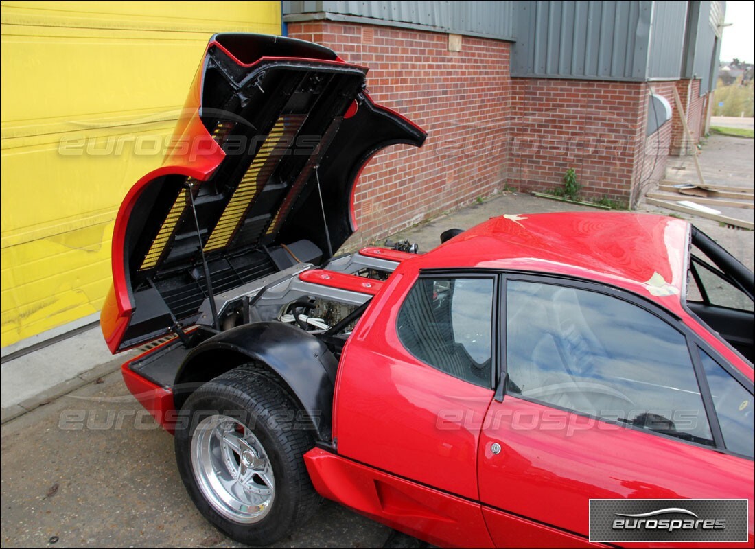 Ferrari 512 BB with 15,936 Miles, being prepared for breaking #4