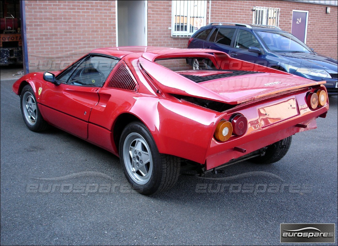 Ferrari 328 (1988) with 49,000 Kilometers, being prepared for breaking #4