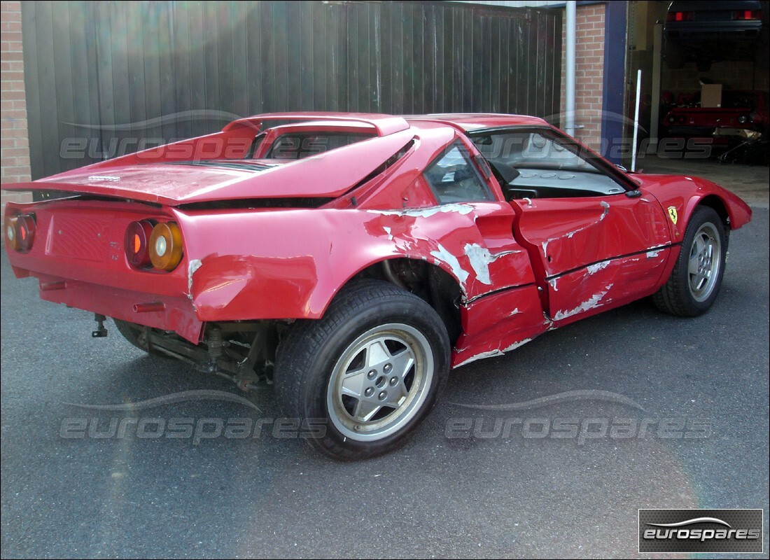 Ferrari 328 (1988) with 49,000 Kilometers, being prepared for breaking #3