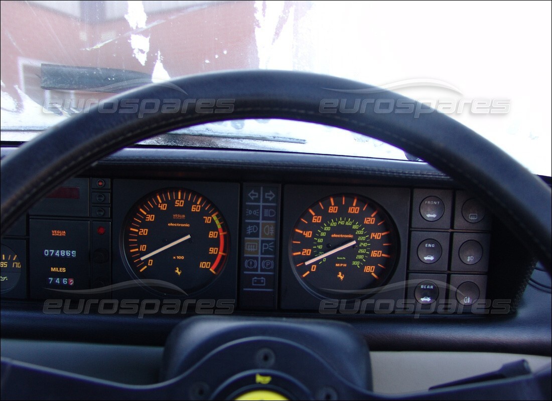 Ferrari Mondial 3.2 QV (1987) with 74,889 Miles, being prepared for breaking #4