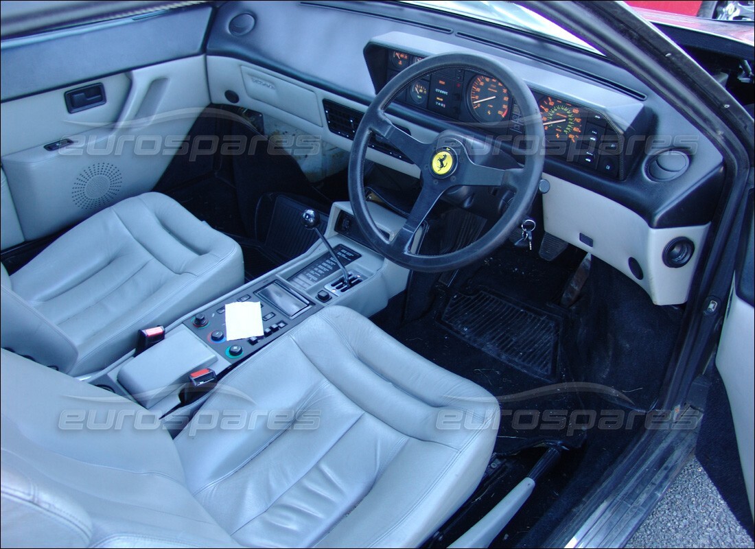 Ferrari Mondial 3.2 QV (1987) with 74,889 Miles, being prepared for breaking #7