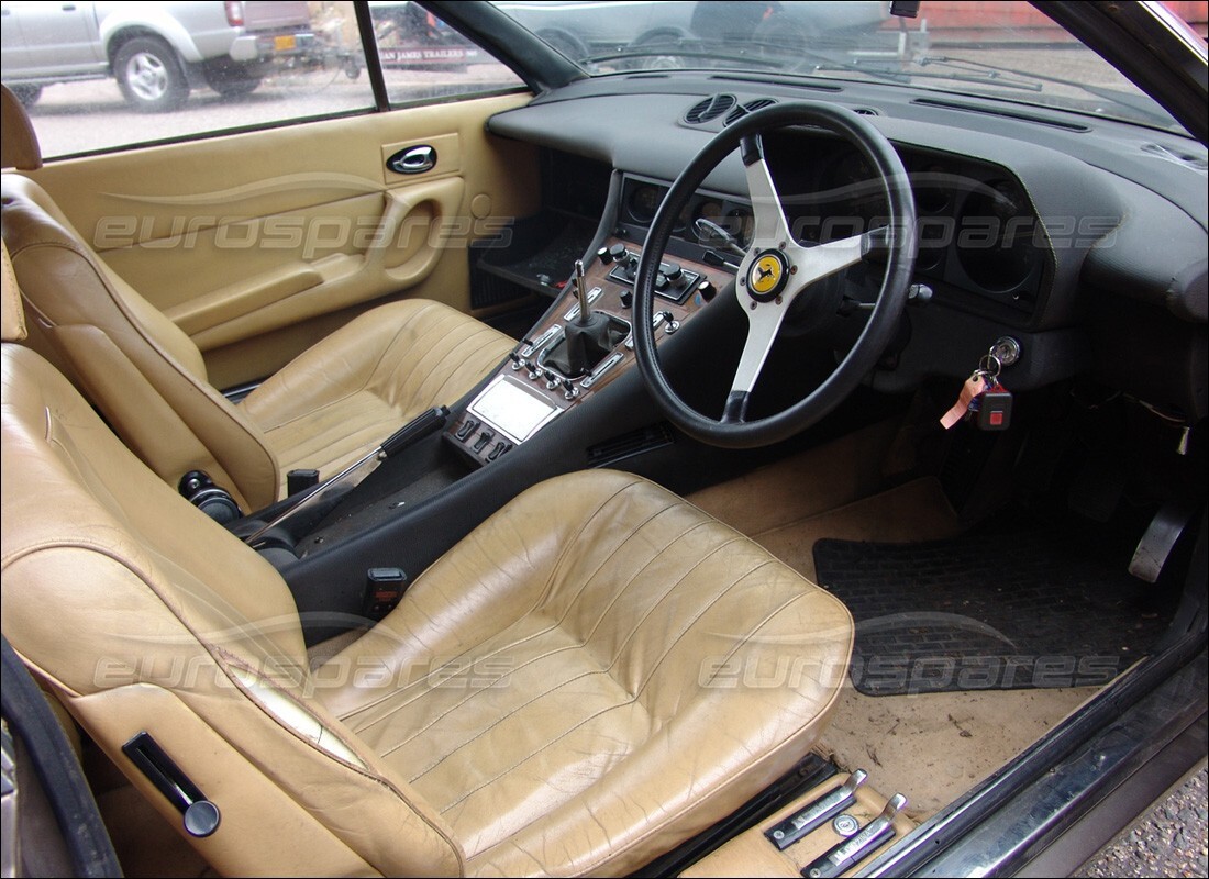 Ferrari 365 GT4 2+2 (1973) with 74,889 Miles, being prepared for breaking #6