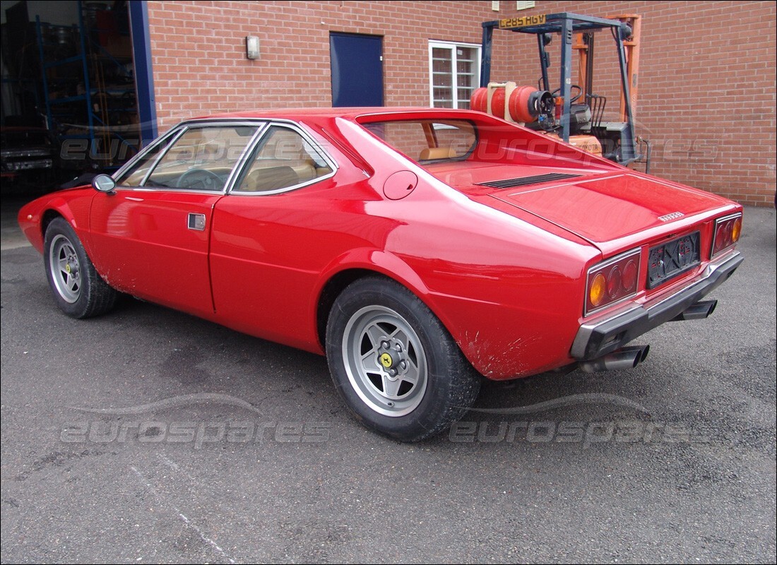 Ferrari 308 GT4 Dino (1979) with 54,824 Kilometers, being prepared for breaking #9