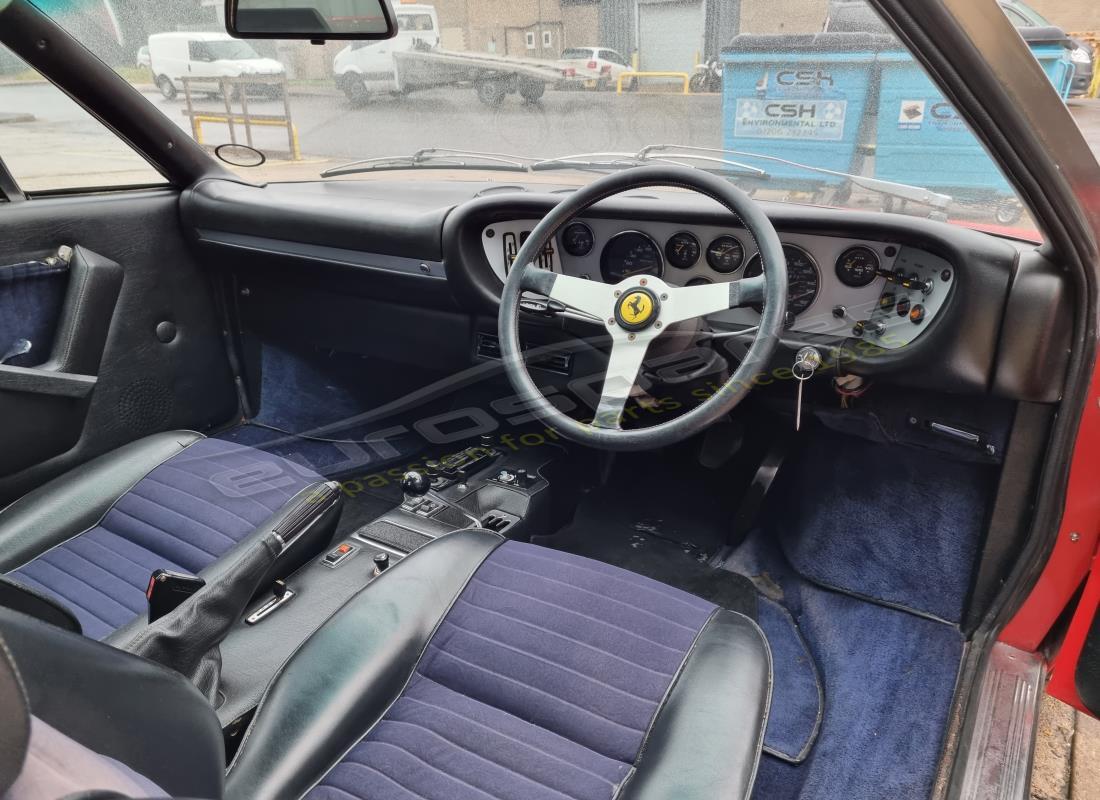 Ferrari 308 GT4 Dino (1979) with 33,479 Miles, being prepared for breaking #12