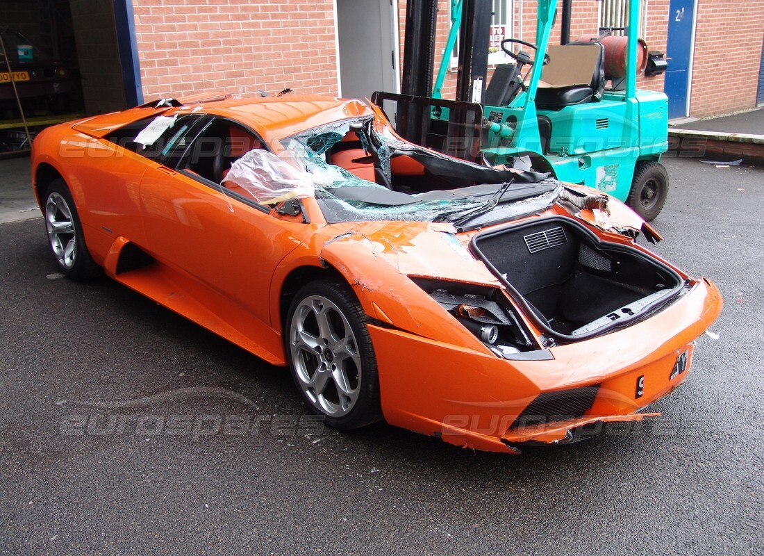 Lamborghini Murcielago Coupe (2003) with 6,200 Kilometers, being prepared for breaking #8