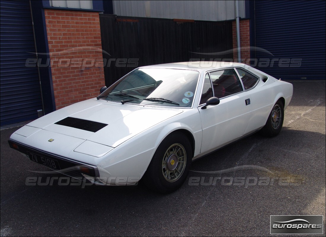 Ferrari 308 GT4 Dino (1976) with 68,108 Miles, being prepared for breaking #2