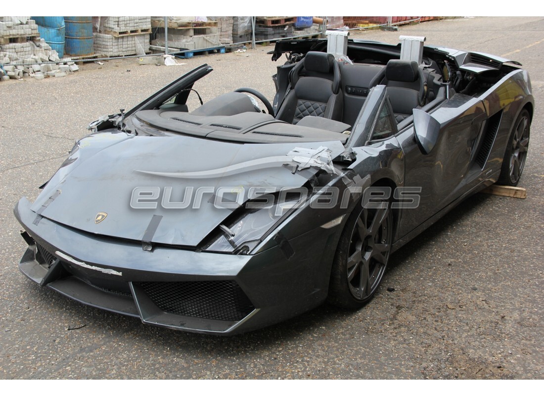 Lamborghini LP560-4 Spider (2010) with 8,000 Miles, being prepared for breaking #1