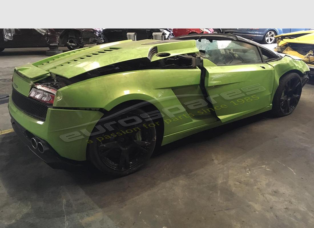 Lamborghini LP560-4 Spider (2013) with Unknown, being prepared for breaking #5