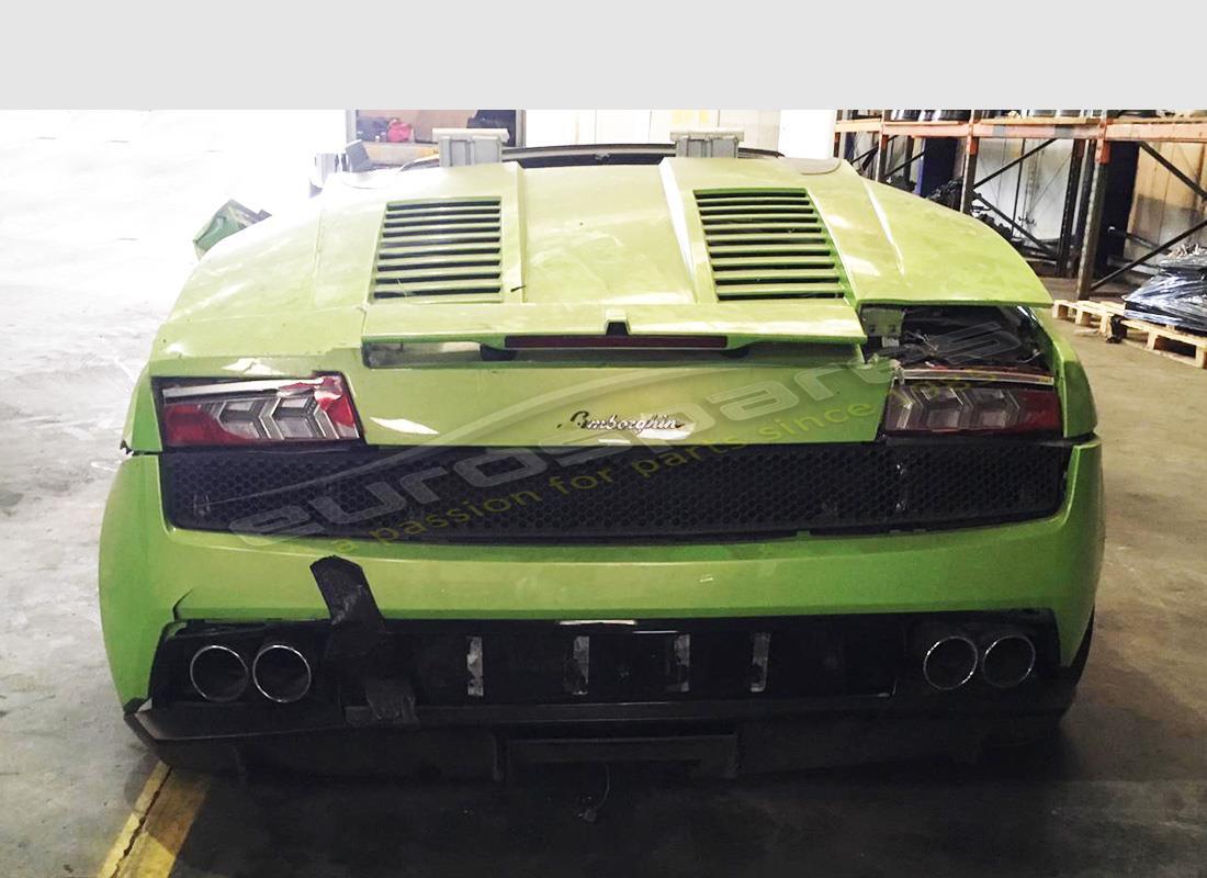 Lamborghini LP560-4 Spider (2013) with Unknown, being prepared for breaking #4