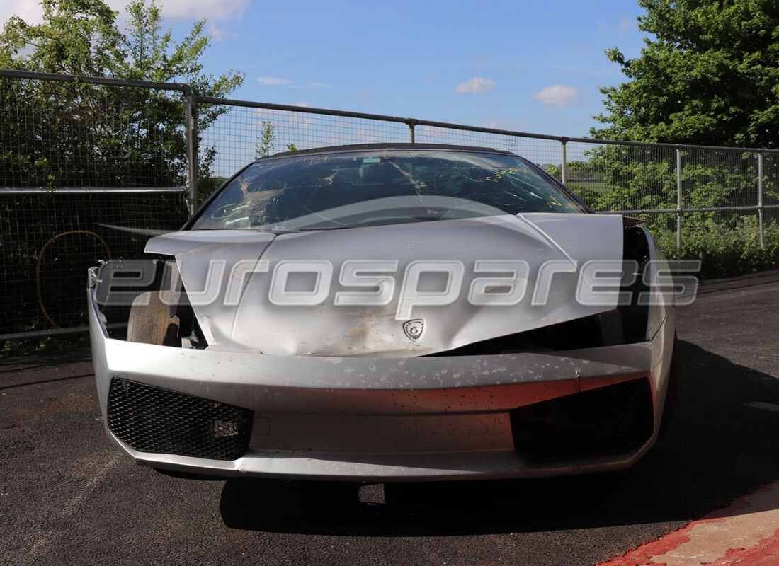 Lamborghini Gallardo Spyder (2006) with 20,000 Kilometers, being prepared for breaking #7