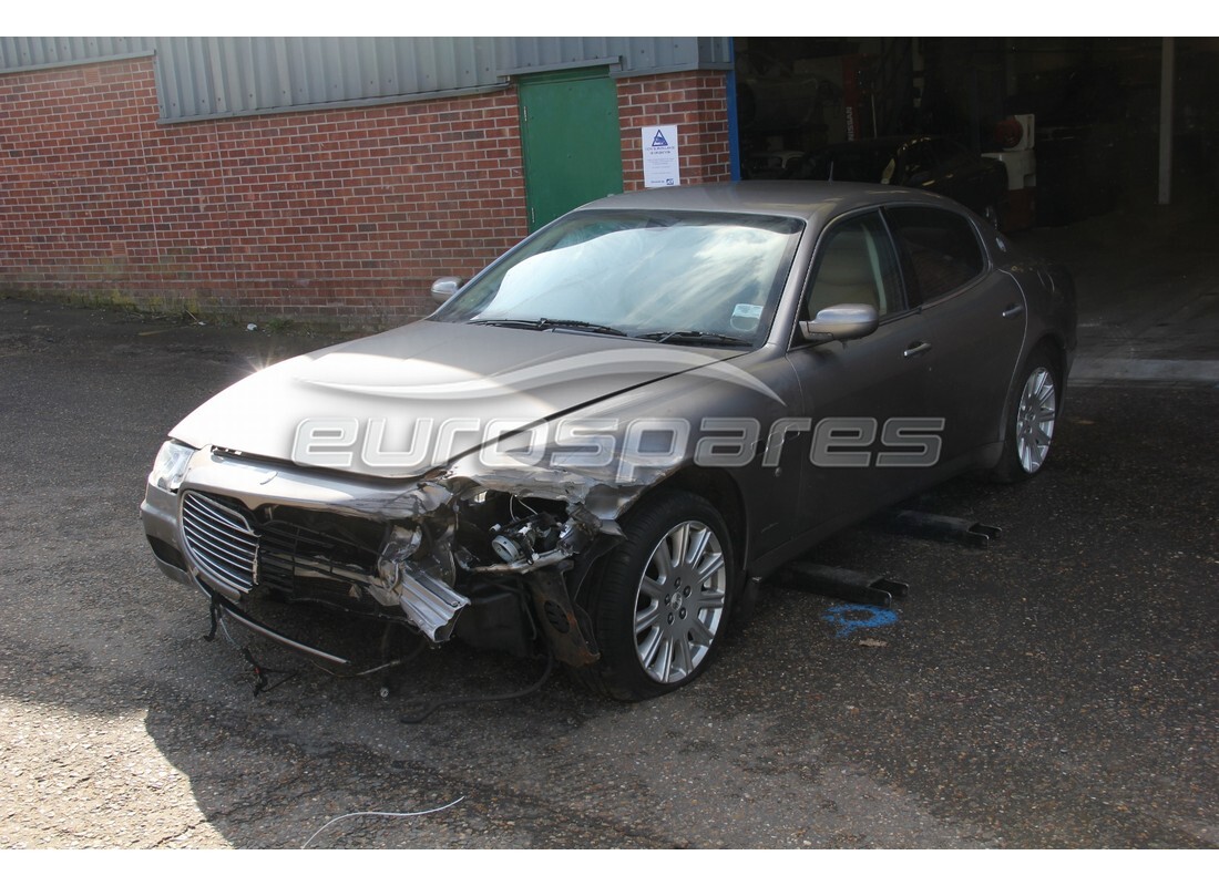 Maserati QTP. (2005) 4.2 getting ready to be stripped for parts at Eurospares