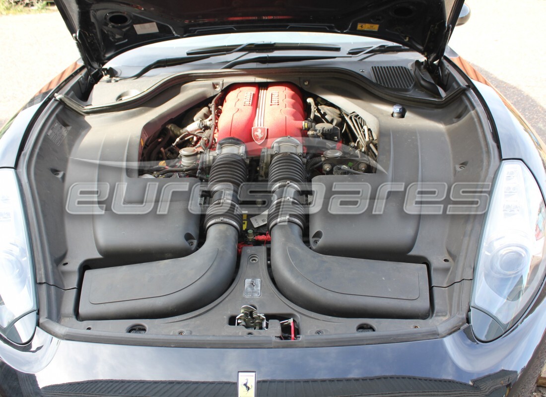 Ferrari California (Europe) with 12,258 Miles, being prepared for breaking #8