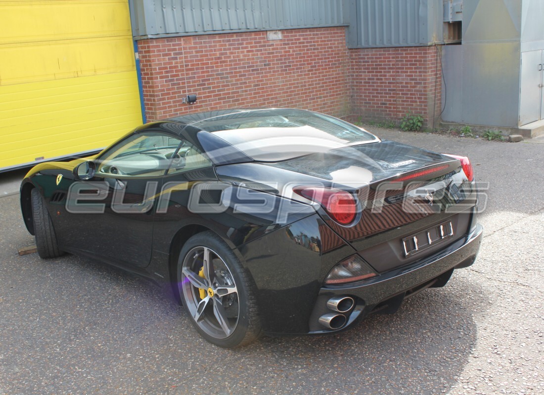 Ferrari California (Europe) with 12,258 Miles, being prepared for breaking #3