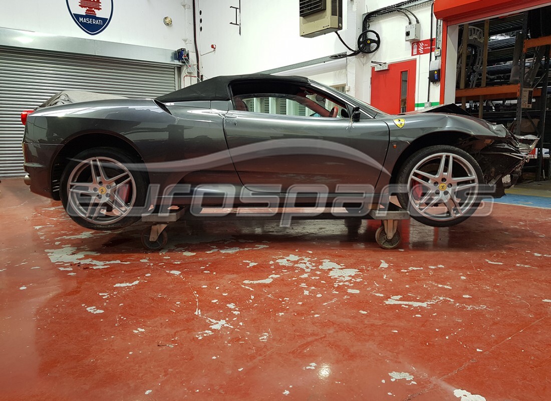 Ferrari F430 Spider (Europe) with 31,139 Miles, being prepared for breaking #4