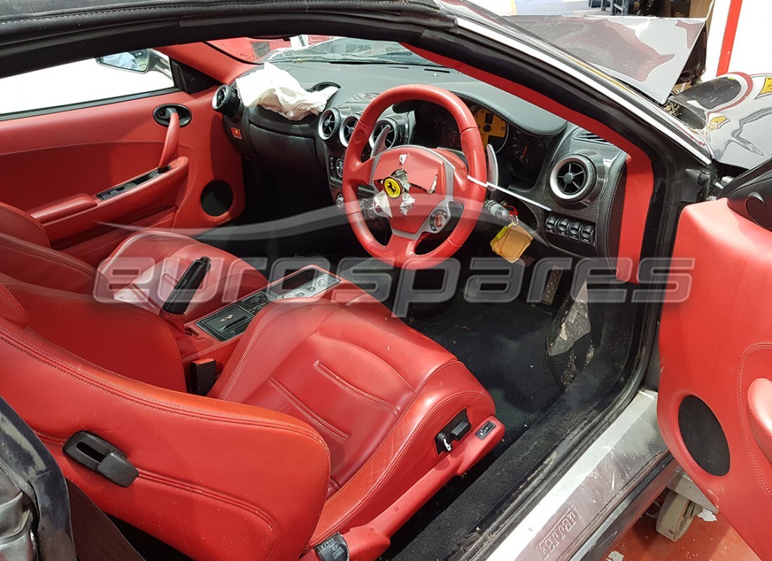 Ferrari F430 Spider (Europe) with 31,139 Miles, being prepared for breaking #9