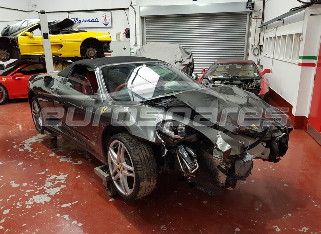 Ferrari F430 Spider (Europe) with 31,139 Miles, being prepared for breaking #7