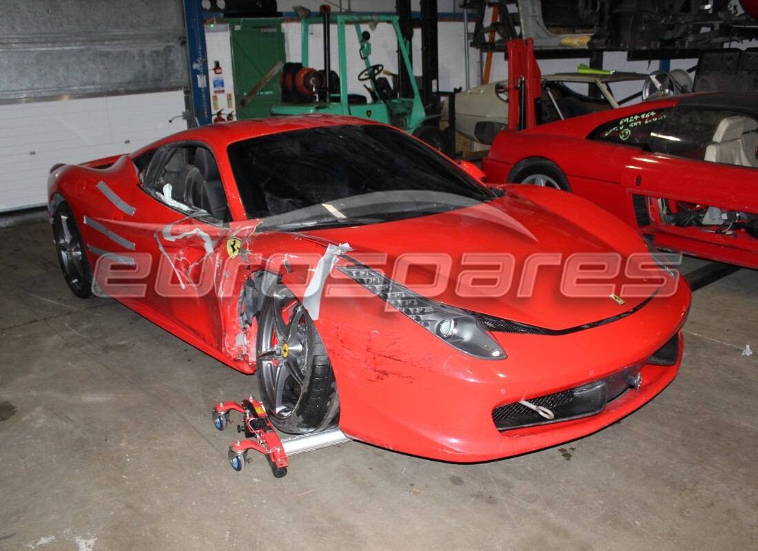 Ferrari 458 Italia (Europe) with 42,651 Kilometers, being prepared for breaking #6