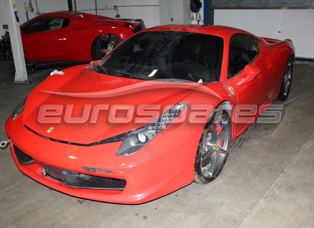Ferrari 458 Italia (Europe) with 42,651 Kilometers, being prepared for breaking #1