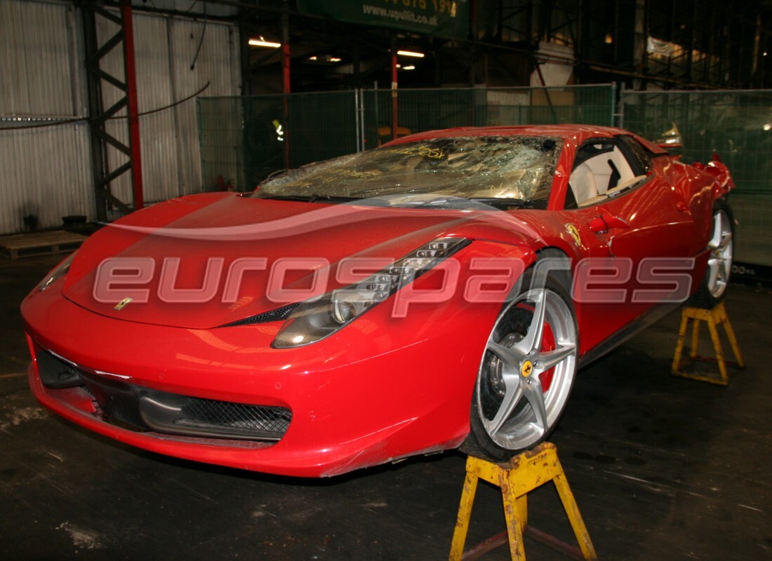 Ferrari 458 Spider (Europe) with 2,200 Miles, being prepared for breaking #1