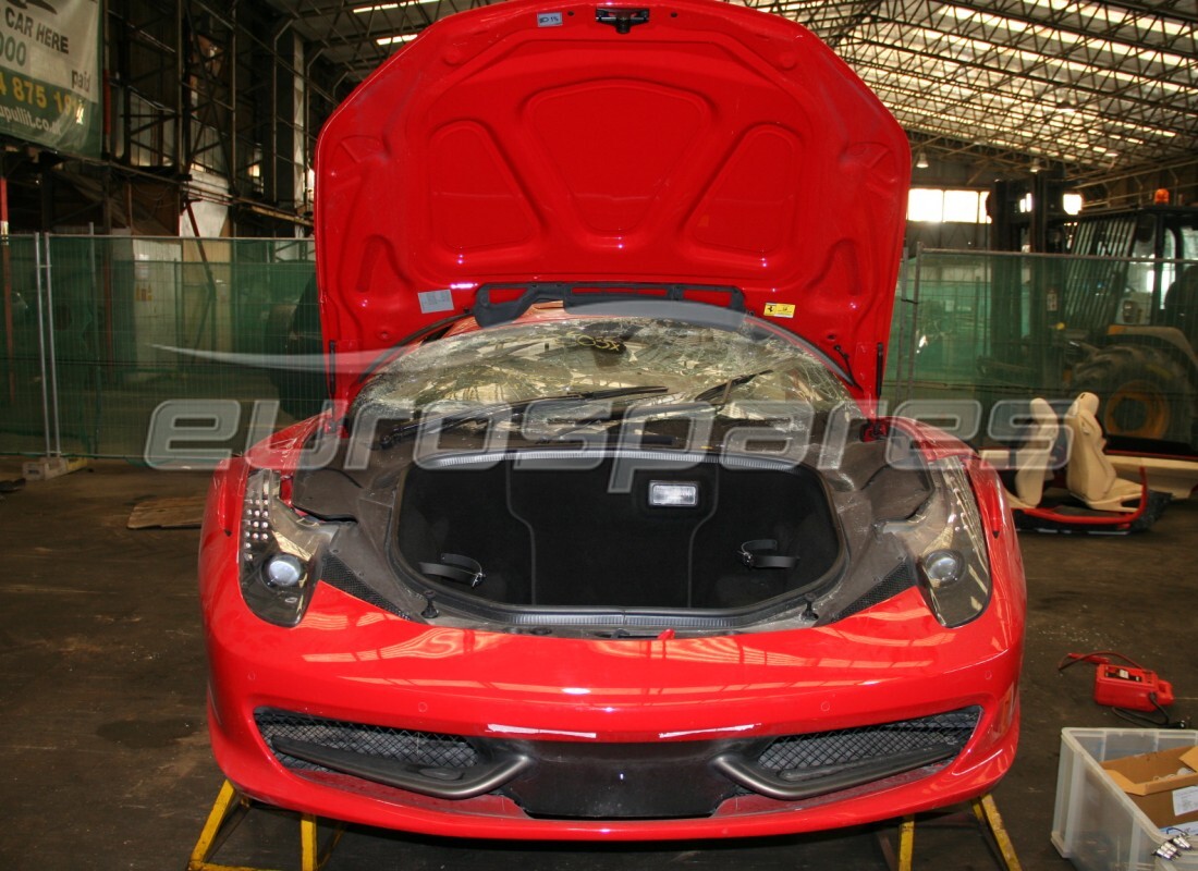 Ferrari 458 Spider (Europe) with 2,200 Miles, being prepared for breaking #5