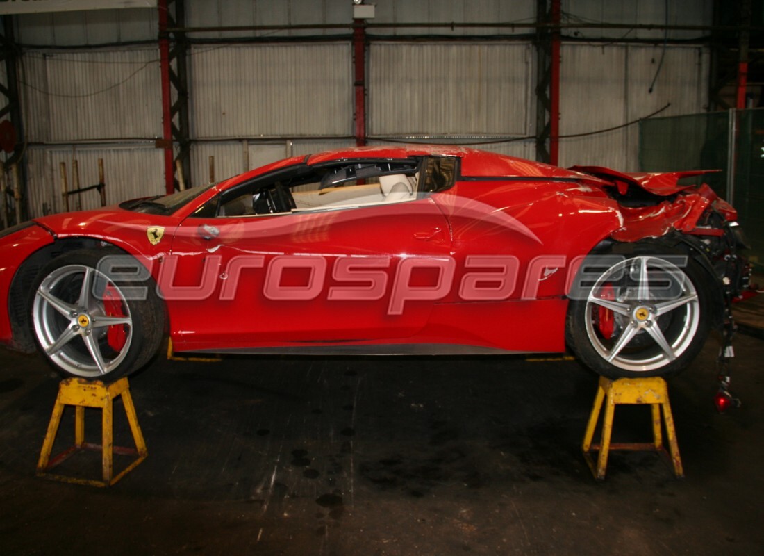 Ferrari 458 Spider (Europe) with 2,200 Miles, being prepared for breaking #4