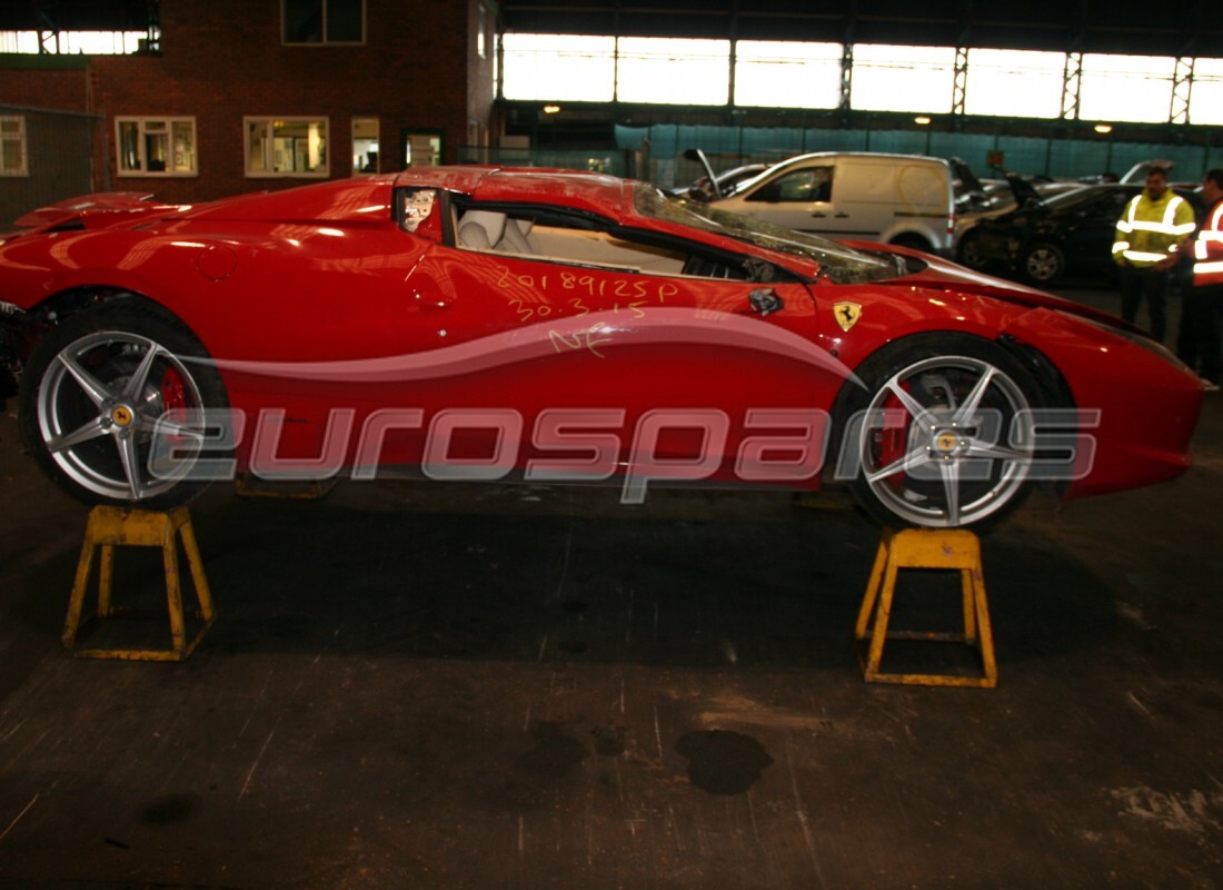 Ferrari 458 Spider (Europe) with 2,200 Miles, being prepared for breaking #3