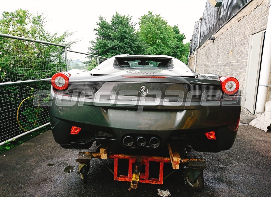 Ferrari 458 Spider (Europe) with 6,190 Miles, being prepared for breaking #6