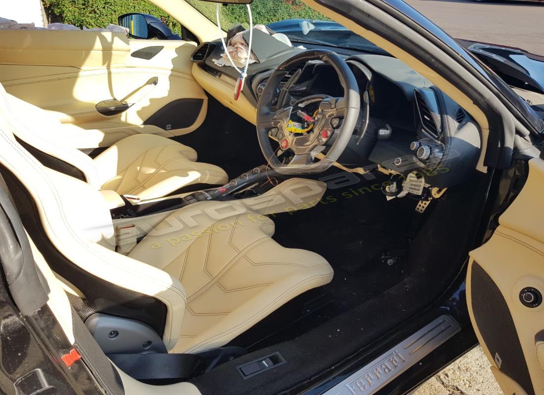 Ferrari 488 Spider (RHD) with 4,045 Miles, being prepared for breaking #9
