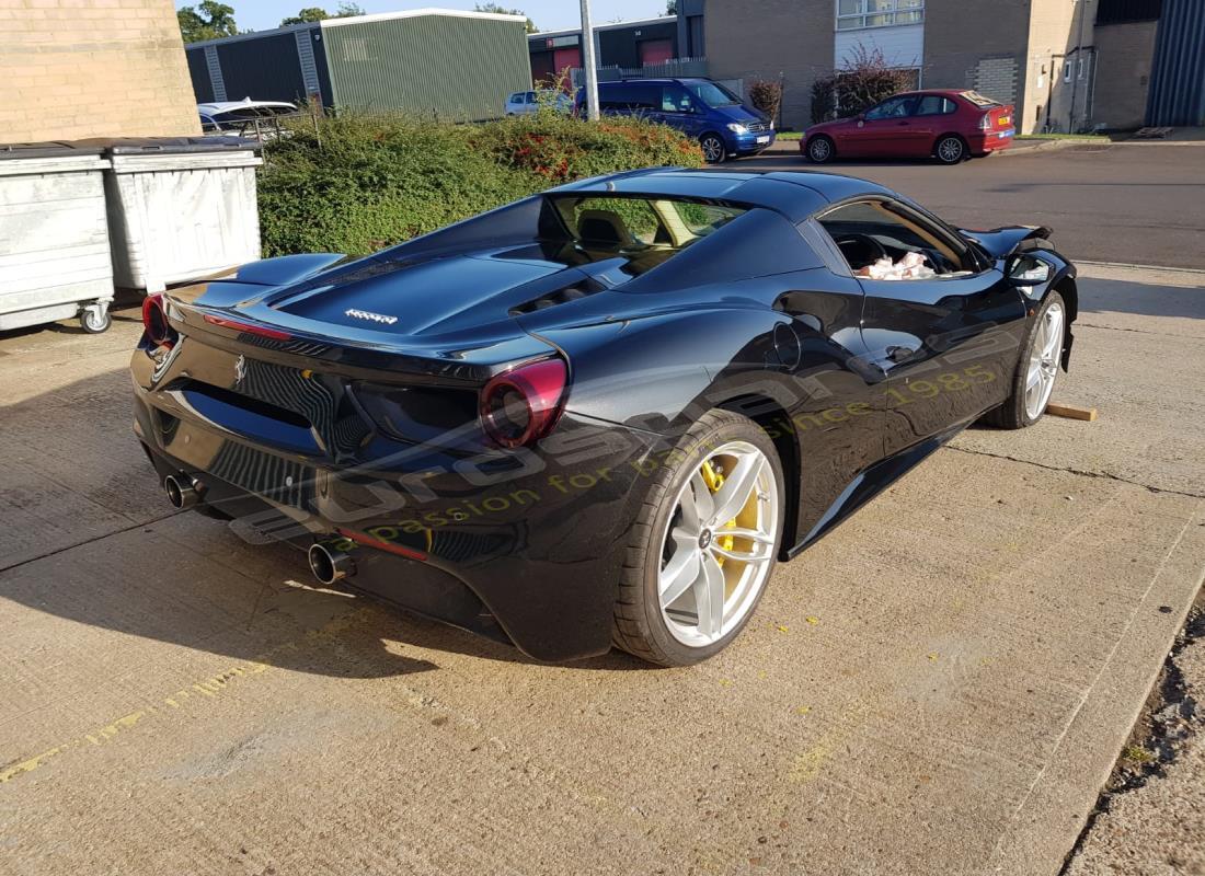 Ferrari 488 Spider (RHD) with 4,045 Miles, being prepared for breaking #5