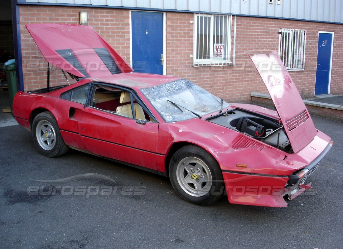 Ferrari 308 Quattrovalvole (1985) with 29,151 Miles, being prepared for breaking #3