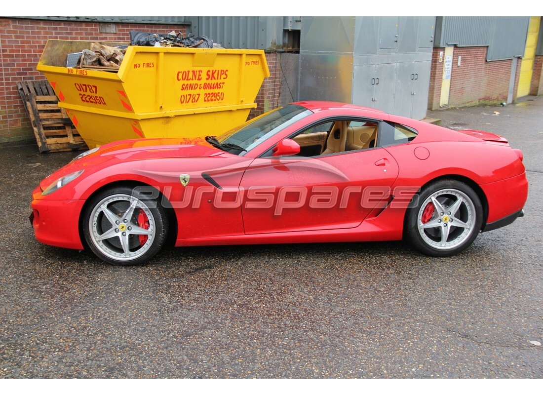 Ferrari 599 GTB Fiorano (Europe) with 6,725 Miles, being prepared for breaking #2