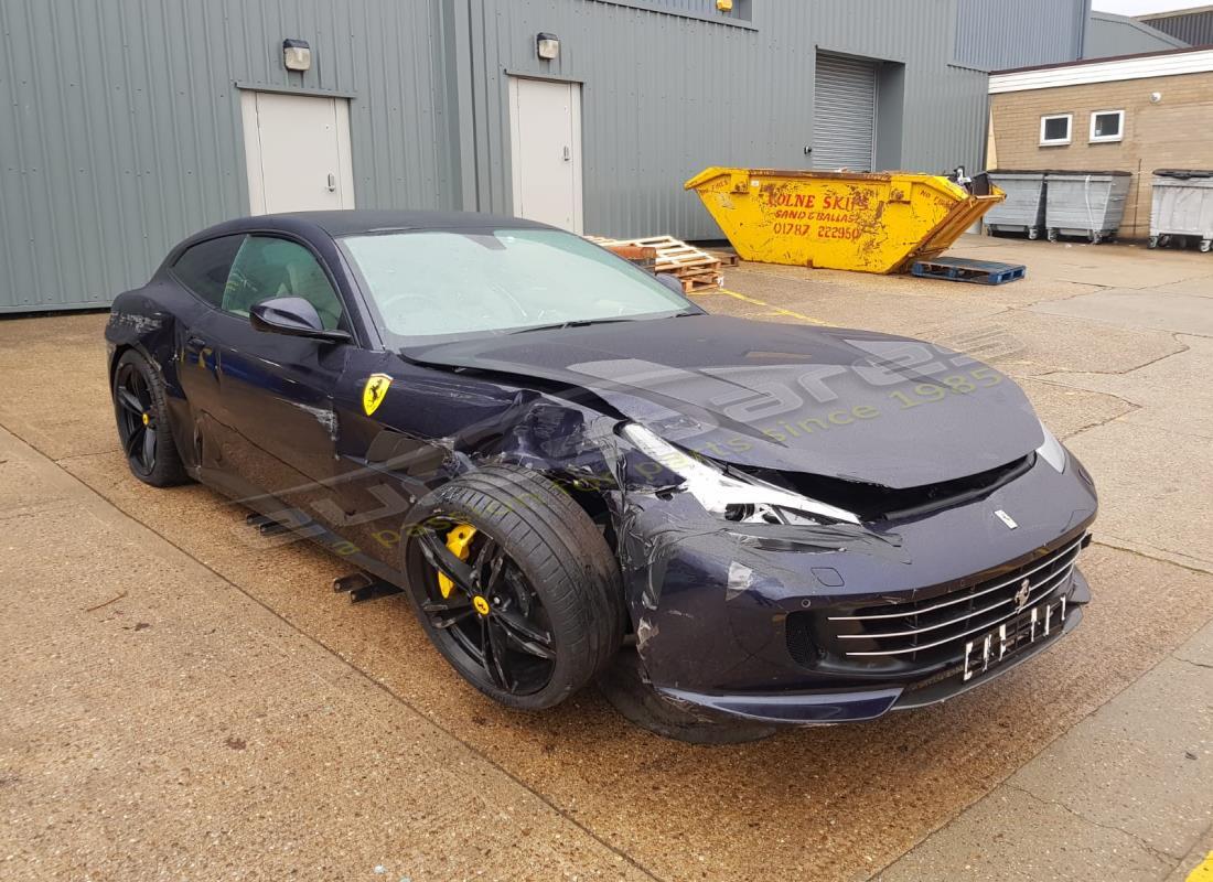 Ferrari GTC4 Lusso (RHD) with 9,275 Miles, being prepared for breaking #7