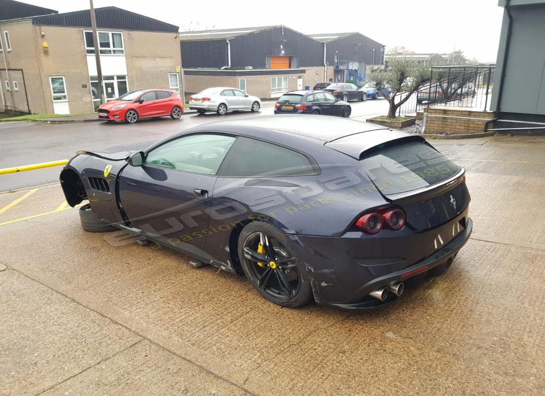 Ferrari GTC4 Lusso (RHD) with 9,275 Miles, being prepared for breaking #3