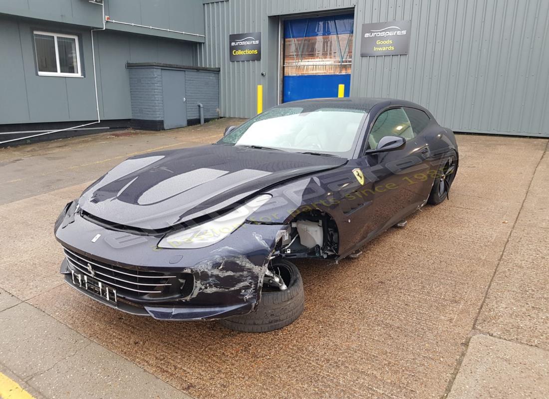 Ferrari GTC4 Lusso (RHD) with 9,275 Miles, being prepared for breaking #1