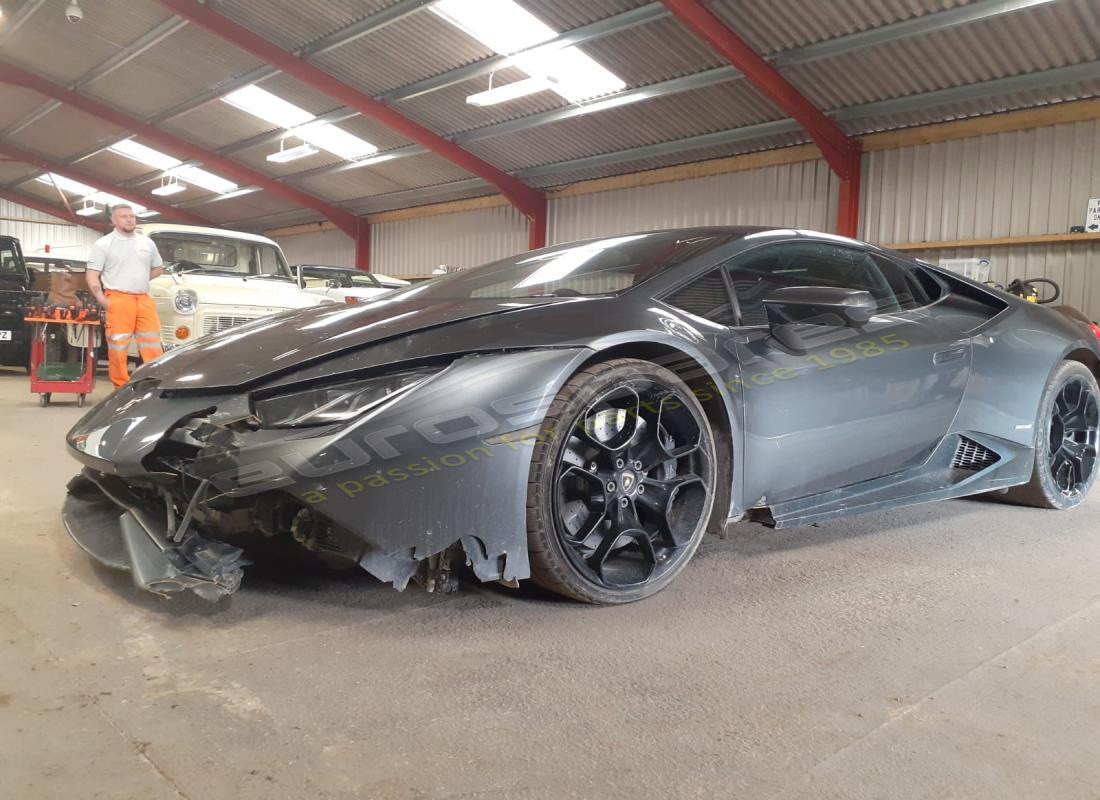 Lamborghini LP610-4 COUPE (2015) with 18,603 Miles, being prepared for breaking #1