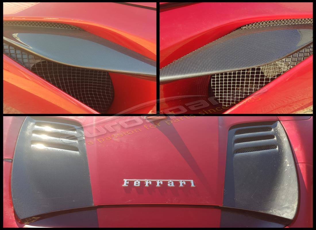 Ferrari F8 Spider with 940 Miles, being prepared for breaking #15