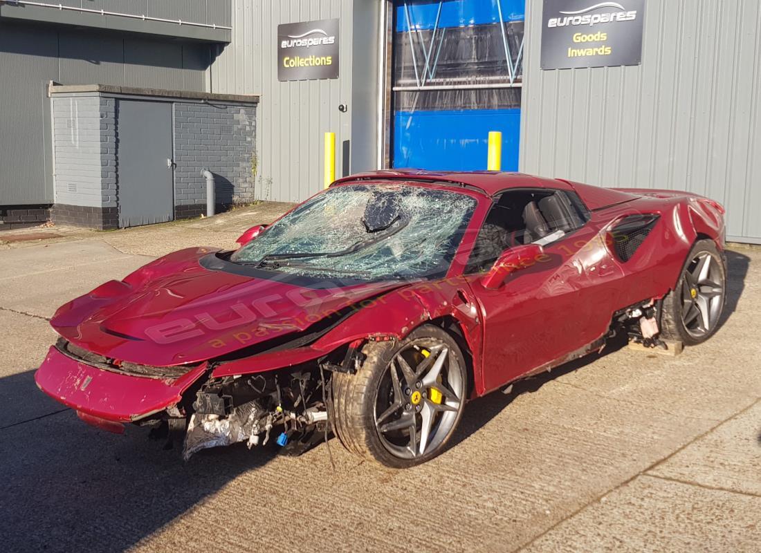 Ferrari F8 Spider with 940 Miles, being prepared for breaking #1