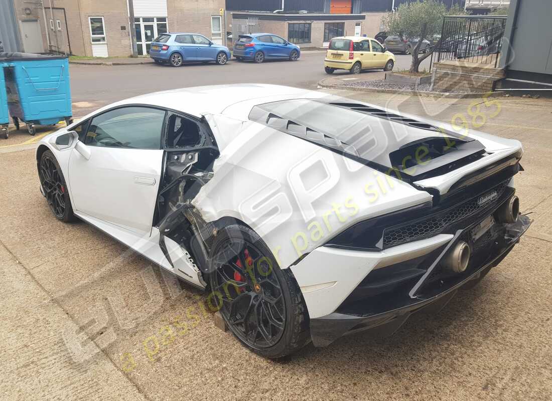 Lamborghini Evo Coupe (2020) with 5,415 Miles, being prepared for breaking #3