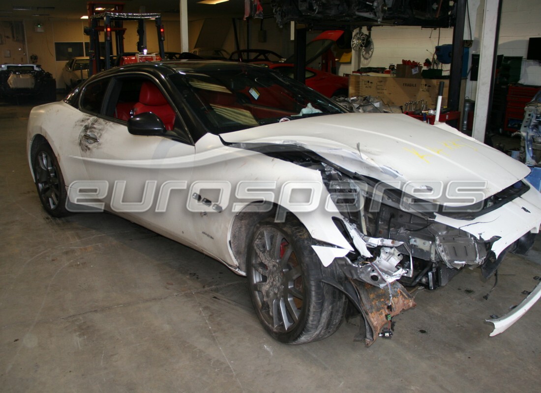 Maserati GranTurismo (2008) with 42,153 Miles, being prepared for breaking #1