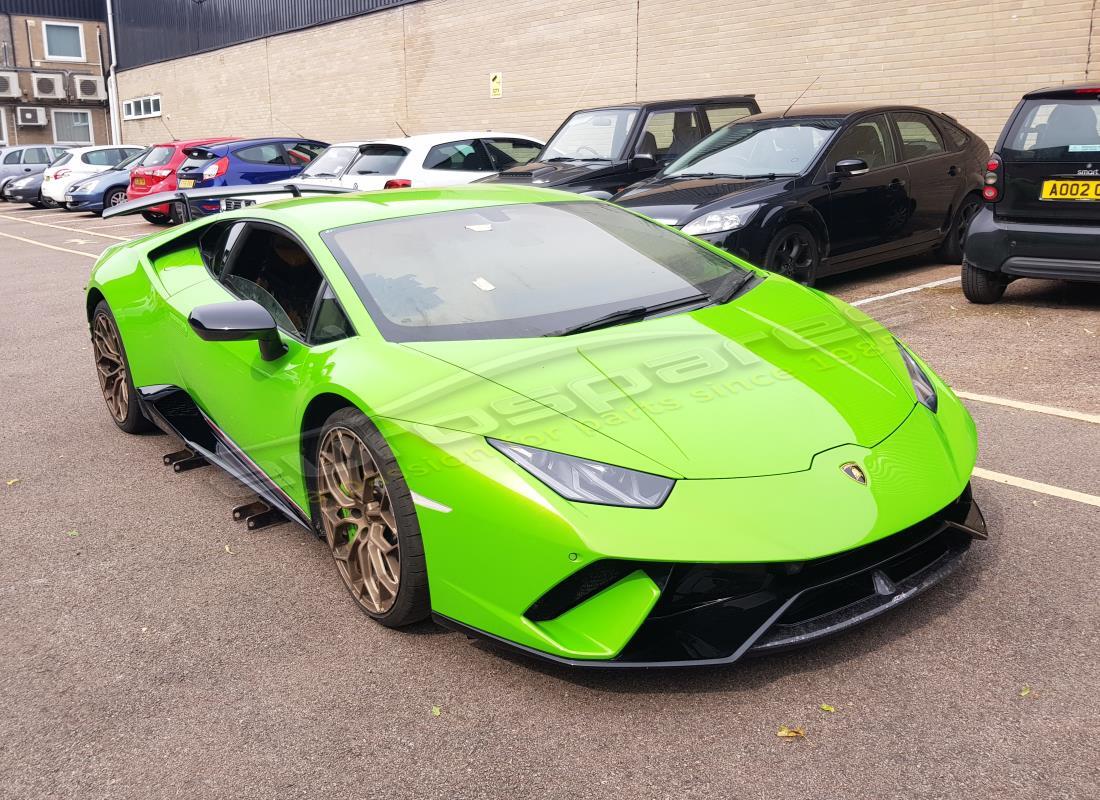 Lamborghini Performante Coupe (2018) with 6,976 Miles, being prepared for breaking #7