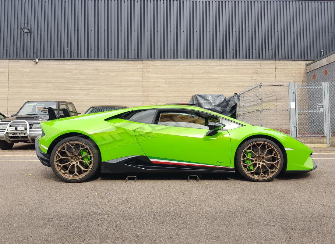 Lamborghini Performante Coupe (2018) with 6,976 Miles, being prepared for breaking #6