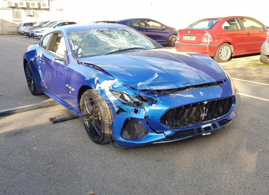 Maserati GRANTURISMO S (2018) with 3,326 Miles, being prepared for breaking #7